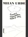 Česká republiko, dobrý den - náhled