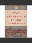 Vývoj náboženských poměrů v Brně 1570 - náhled