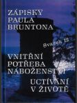 Vnitřní potřeba náboženství / uctívání v životě - náhled