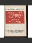 Kulturně historické pamětní desky v Praze (Praha) - náhled