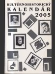 Kultúrnohistorický kalendár 2005 - náhled