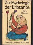 Zur Psychologie der Erbtante - náhled