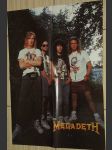 Dvoustraný plakát Megadeth/Max (Sepultura) - náhled