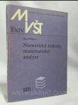 Numerické metody matematické analýzy - náhled