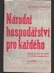 Národní hospodářství pro každého (väčší formát) - náhled