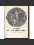 Metod - učiteľ Slovienov (Metoděj, Slované) text slovensky - náhled