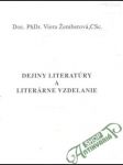 Dejiny literatúry a literárne vzdelanie - náhled
