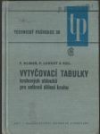 Vytyčovací tabulky kruhových oblouků pro setinné dělení kruhu - náhled