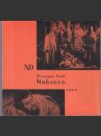 Nabucco     (divadelní program) - Národní divadlo - opera 1970 - náhled