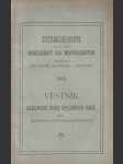 Věstník královské české společnosti nauk; ročník 1906 - náhled