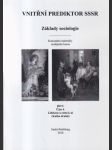 Základy sociologie Vnitřní prediktor SSSR - náhled