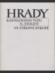 Hrady kastelového typu 13. století ve střední Evropě - náhled