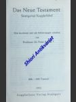 Das Neue Testament - Stuttgarter Kepplerbibel - náhled