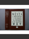 Města a městečka v Čechách, na Moravě a ve Slezsku A-G (1. díl) - náhled