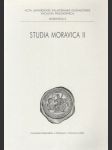 Studia Moravica II - náhled