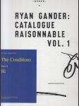 Ryan Gander - Catalogue Raisonnable Vol. 1 - náhled