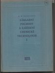 Základní pochody a zařízení chemické technologie I. II. - náhled