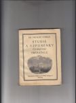 Studie a vzpomínky českého sběratele (1907-1920) - náhled