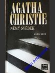 Němý svědek - christie agatha - náhled