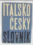 Italsko-český slovník - náhled