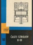 Časti strojov II. - III. - náhled