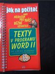 Texty v programu Word II. - náhled