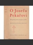 O Josefu Pekařovi (Josef Pekař historik - život a dílo, sborník 1937) - náhled