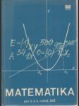 Matematika pre 3. a 4. roč. SEŠ - náhled