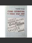 Česká literatura v exilu 1948-1989 - náhled