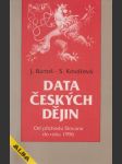 Data českých dějin: Od příchodů Slovanů do roku 1996 - náhled