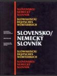 Nemecko - slovenský slovník  (Deutsch-Slowakisches Wörterbuch) - náhled