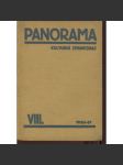 Panorama, kulturní zpravodaj, ročník VIII./1930-1931 (Zpravodaj Družstevní práce) - náhled