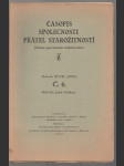 Časopis společnosti přátel starožitností českých v Praze ročník XLVII. číslo 4. - náhled