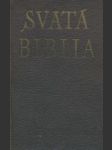 Svätá Biblia - náhled