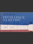 První lekce na kytaru - náhled