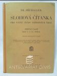 Slohová čítanka pro vyšší třídy středních škol pro V. a VI. třídu - První část - náhled