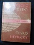 Německo-český a česko-německý kapesní slovník - náhled