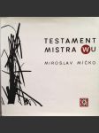 Testament mistra wu - náhled