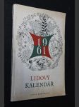 Lidový kalendář 1961 - náhled