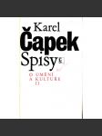 O umění a kultuře ii. (karel čapek - spisy karla čapka, svazek xviii.) - náhled