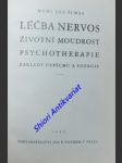 Léčba nervos životní moudrost psychotherapie základy úspěchu a energie - šimsa jan - náhled