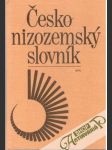 Česko - nizozemský slovník - náhled