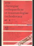 Acta chirurgiae orthopaedicae et traumatologiae čechoslovaca 2/1980 - náhled