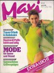 Maxi  / die praktische frauenzeitschrift -číslo 6 juni 1986 / - náhled
