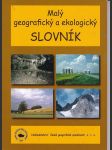 Malý  geografický  a  ekologický  slovník - náhled