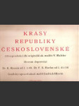 Krásy republiky československa  110 reprodukcí dle originálů ak. malíře v. malého - náhled