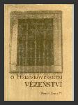 O československém vězeňství (sborník charty 77) - náhled