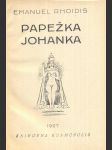 Papežka johanka - náhled