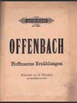 Hoffmanns erzählungen - klavier zu 2 händen mit hinzufügung des textes - náhled