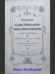 PAMÁTKA - na oslavu 150iletého vystavění - kostela sv. Antonína Padovanského v Dol. Kounicích - KRATOCHVÍL Augustín - náhled